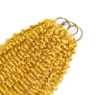 Kinky Curly Hair Bundles / Feather Hair Extensions — 100% Virgin Human Hair / Yellow LINKTOWIG