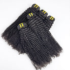 Kinky Curly Luxury Natural Hair Weft – 100% Virgin Human Hair / Wig Black LINKTOWIG