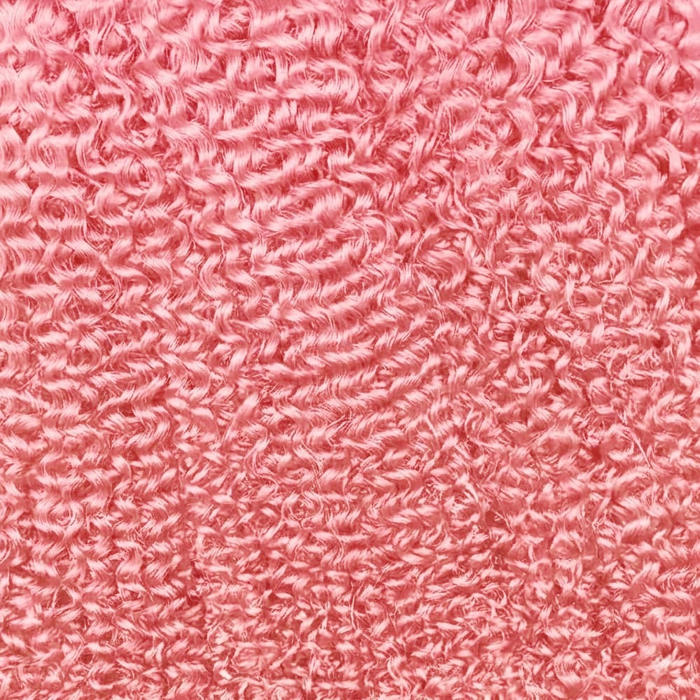 Kinky Curly Luxury Natural Hair Weft – 100% Virgin Human Hair / Wig Bubblegum Pink LINKTOWIG