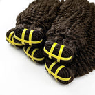 Kinky Curly Luxury Natural Hair Weft – 100% Virgin Human Hair / Wig Chocolate Brown LINKTOWIG