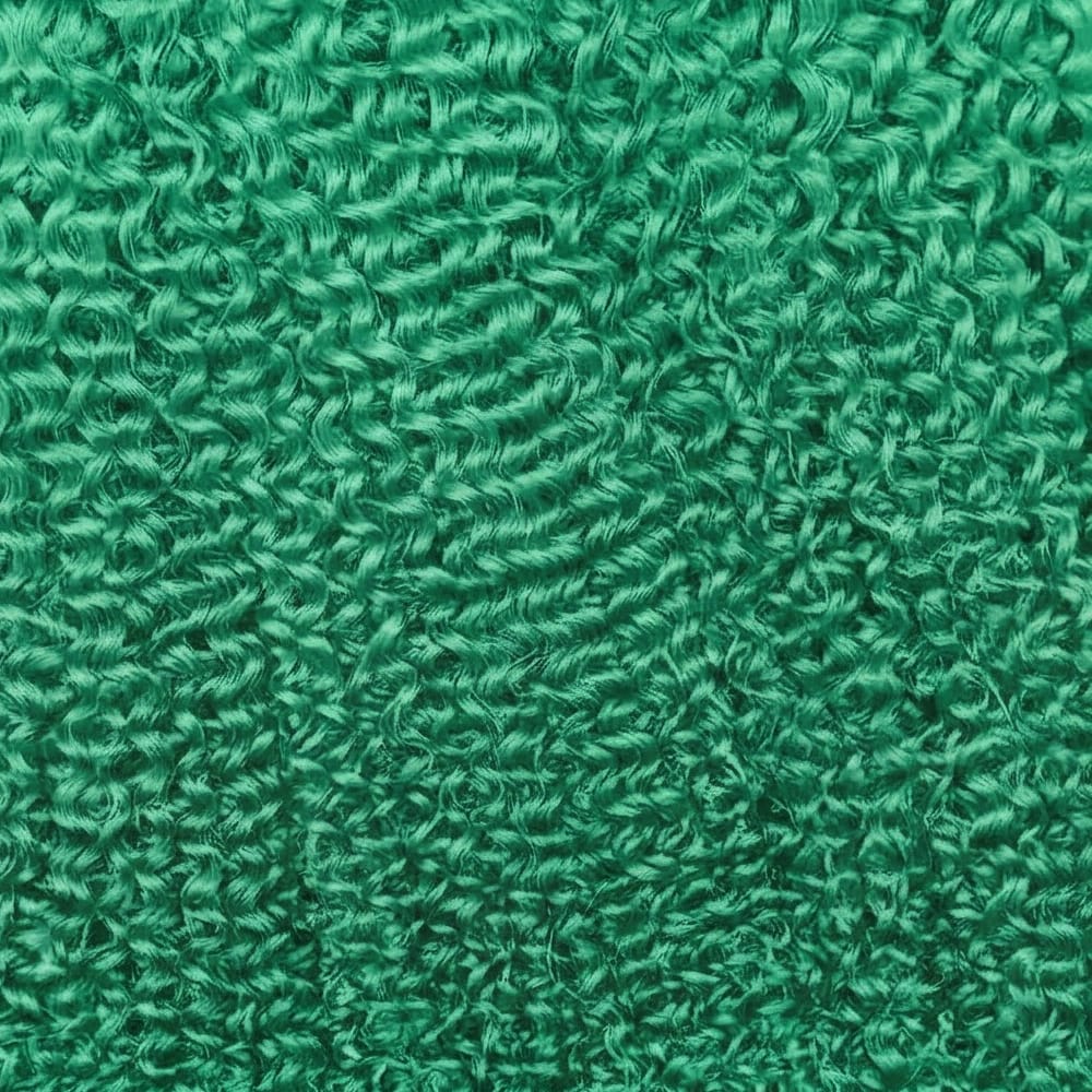 Kinky Curly Luxury Natural Hair Weft – 100% Virgin Human Hair / Wig Dark Emerald Green LINKTOWIG