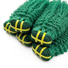 Kinky Curly Luxury Natural Hair Weft – 100% Virgin Human Hair / Wig Dark Emerald Green LINKTOWIG
