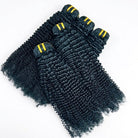 Kinky Curly Luxury Natural Hair Weft – 100% Virgin Human Hair / Wig Midnight Blue LINKTOWIG