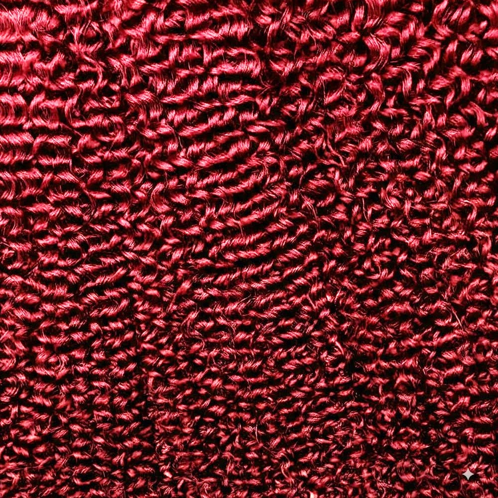Kinky Curly Luxury Natural Hair Weft – 100% Virgin Human Hair / Wig Ruby Red LINKTOWIG