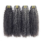 Kinky Curly Luxury Natural Hair Weft – 100% Virgin Human Hair / Wig Silver Grey LINKTOWIG