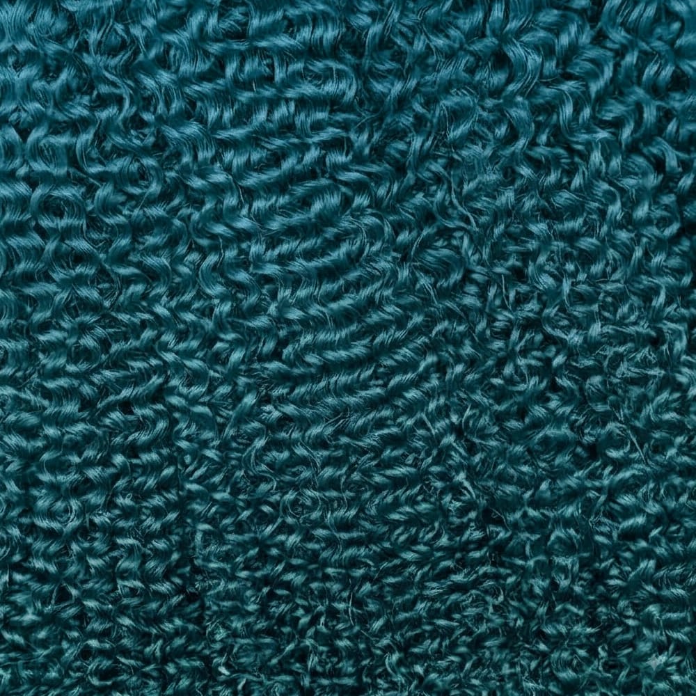 Kinky Curly Luxury Natural Hair Weft – 100% Virgin Human Hair / Wig Teal Green LINKTOWIG