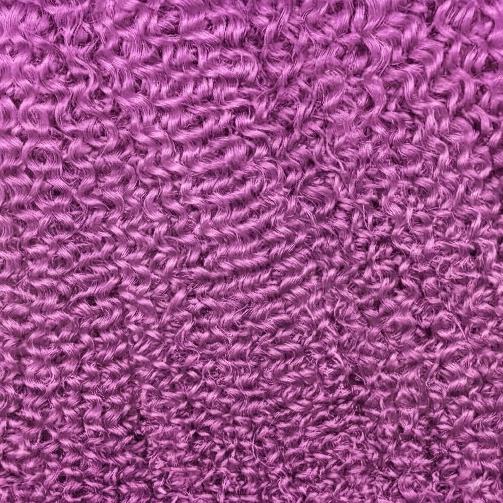 Kinky Curly Luxury Natural Hair Weft – 100% Virgin Human Hair / Wig Violet Purple LINKTOWIG