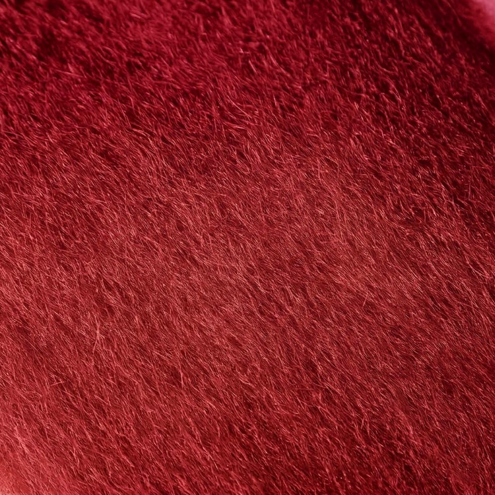 Kinky Stragiht 100% Raw Virgin  Human Hair Bundles - (No Weft) Bulk Hair / Ruby Red LINKTOWIG