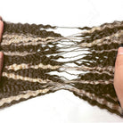 Kinky Stragiht Hair Bundles / Feather Hair Extensions — 100% Virgin Human Hair / Piano Highlight Silver Grey LINKTOWIG