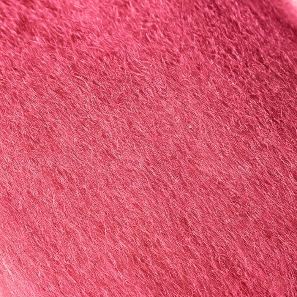 Kinky Stragiht Hair Bundles / Feather Hair Extensions — 100% Virgin Human Hair / pink LINKTOWIG