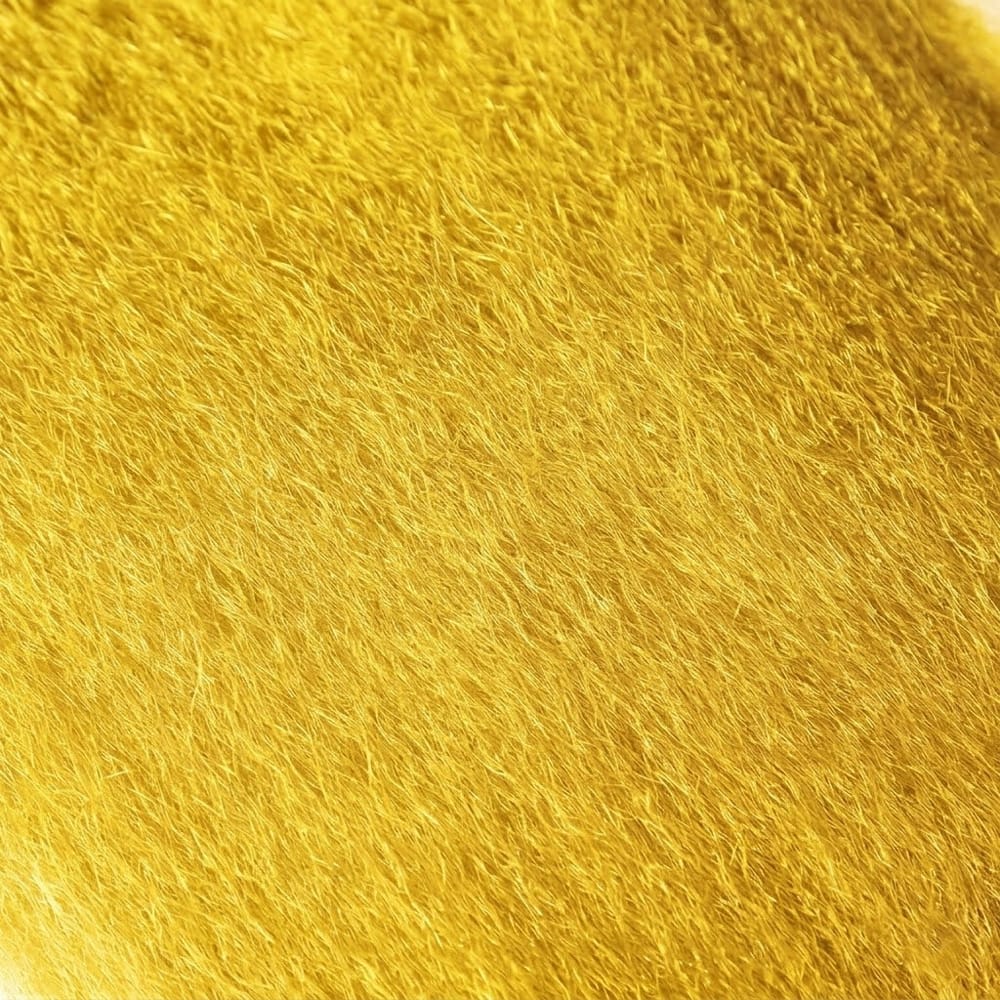 Kinky Stragiht Hair Bundles / Feather Hair Extensions — 100% Virgin Human Hair / Yellow LINKTOWIG