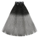 Kinky Stragiht Luxury Natural Hair Weft – 100% Virgin Human Hair / Wig Dark Roots LINKTOWIG