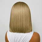 Straight Bob Side Part  HD Lace Front Wig 100% Virgin Human Hair / Ash Brown LINKTOWIG
