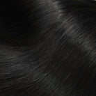 Straight Hair Bundles / Feather Hair Extensions — 100% Virgin Human Hair / Black LINKTOWIG