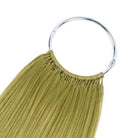 Straight Hair Bundles / Feather Hair Extensions — 100% Virgin Human Hair / Olive Green Blonde LINKTOWIG