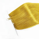 Straight Hair Bundles / Feather Hair Extensions — 100% Virgin Human Hair / Yellow LINKTOWIG